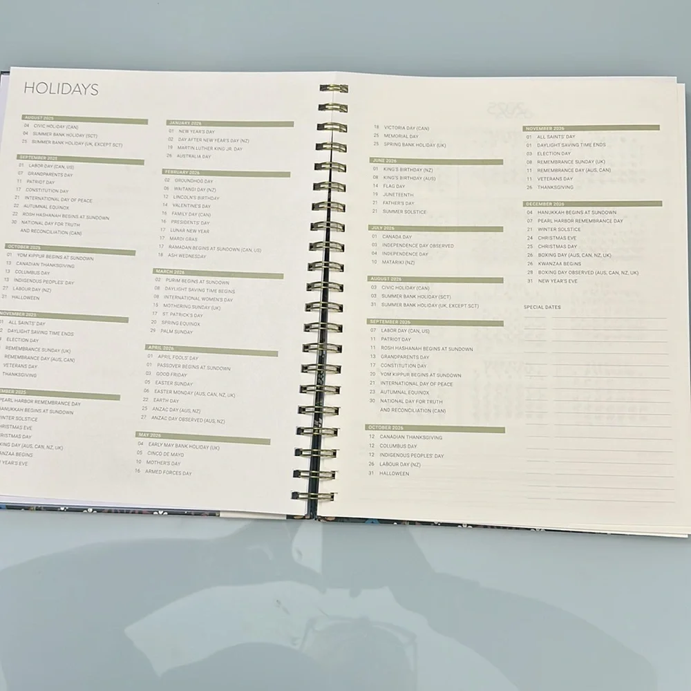 NWT Orange Circle Studio 17-Month Planner